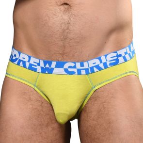 Andrew Christian Almost Naked Hang-Free Brief 93018 Fresh Lime
