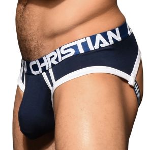 Andrew Christian CoolFlex Modal Active Jock w/ Show-It 93091 Navy