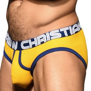 Andrew Christian Retro Brief w/ ALMOST NAKED 93098 Yellow