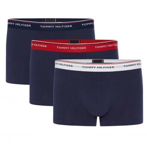 Tommy Hilfiger Premium Essentials Cotton Stretch Trunk 3-Pack 1U87903842 Multi/Peacoat