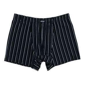 Bendon Man Cotton Stretch Trunk Black/White B50-603