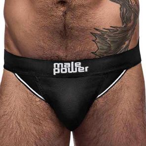 Male Power Black Nite Jock 388-255 Black