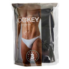 Jockey Jockette Brief 3-Pack MWN4 Black