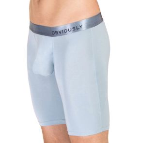 Obviously PrimeMan Boxer Brief 9 Inch Leg A01 Ice
