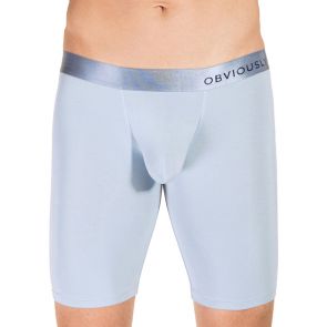 Obviously PrimeMan Boxer Brief 9 Inch Leg A01 Ice
