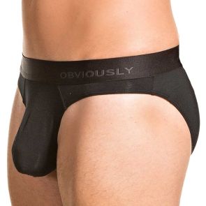 Obviously PrimeMan Hipster Brief A04 Black