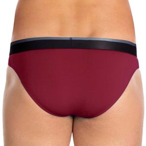 Obviously PrimeMan Hipster Brief A04 Maroon