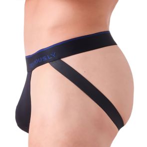 Obviously PrimeMan Jockstrap A07 Charcoal