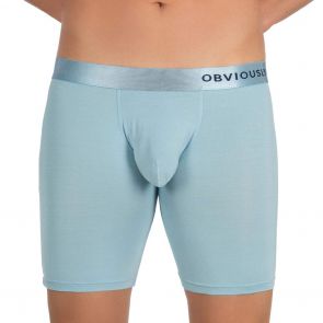 Obviously PrimeMan Boxer Brief 6 Inch Leg A09 Ice