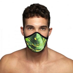 ES Collection Palms Face Mask AC096 Black