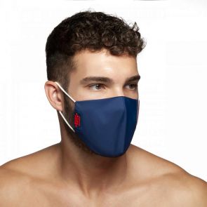 ES Collection Flag Tape Face Mask AC120 Navy