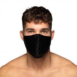 ES Collection Dystopia Face Mask AC122 Black