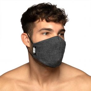 ES Collection Plain Charcoal Face Mask AC129 Charcoal