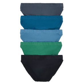 Bonds Mens Action Brief 5-Pack M8OS5I Multi Green/Charcoal/Blue/Light Blue/Black