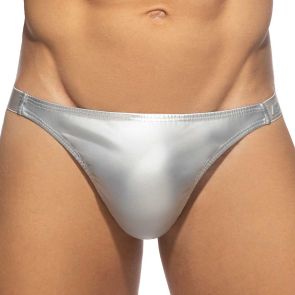 Addicted Party Shiny Thong AD1039 Silver