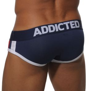 Addicted Pack Up Sport Brief AD157 Navy
