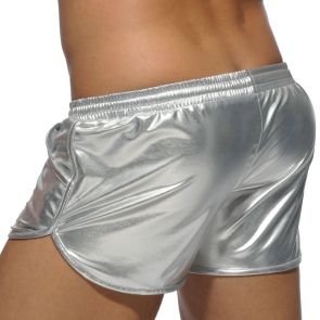 Addicted Metallic Short AD562 Silver