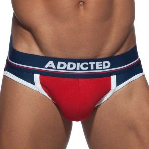 Addicted Push Up Sport Jock AD744 Red