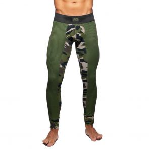 Addicted Camo-RibLong John AD781 Green Camo