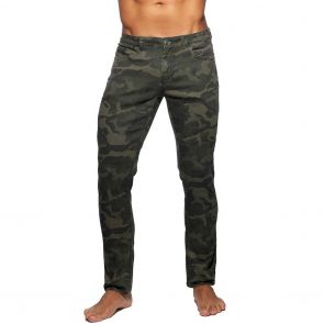 Addicted Camo Jeans AD837 Green Camo