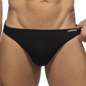 Addicted Cotton Thong AD986 Black