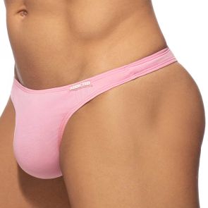 Addicted Cotton Thong AD986 Baby Pink