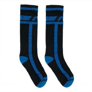 Addicted Fetish Long Socks with Pockets ADF109 Royal Blue