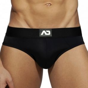 Addicted Fetish Basic Bottomless Brief ADF92 Black