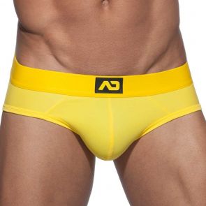 Addicted Fetish Basic Colours Brief ADF95 Yellow