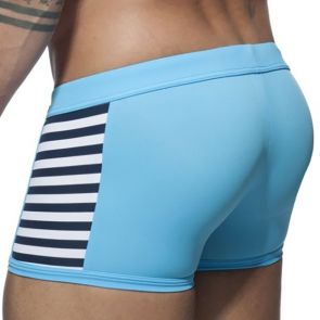 Addicted Colored Sailor Swim Boxer ADS107 Turquoise