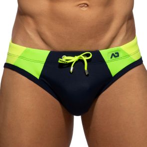ADDICTED Flash AD Swim Brief ADS342 Navy