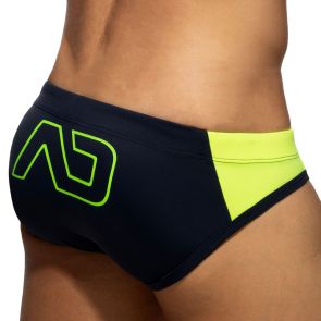 ADDICTED Flash AD Swim Brief ADS342 Navy