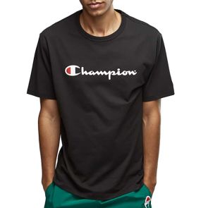 Champion Script Short Sleeve Tee AXQPN Black