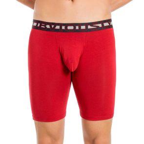 Obviously EveryMan Boxer Brief 9 Inch Leg B01 Chilli
