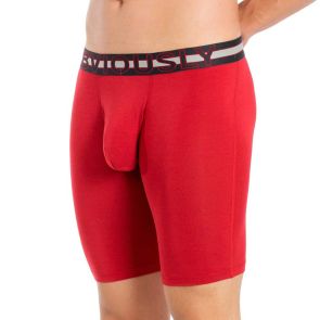 Obviously EveryMan Boxer Brief 9 Inch Leg B01 Chilli