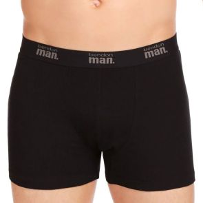 Bendon Man Cotton Texture Trunk Black B50-499