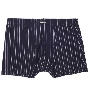Bendon Man Cotton Stretch Trunk Navy/White B50-603