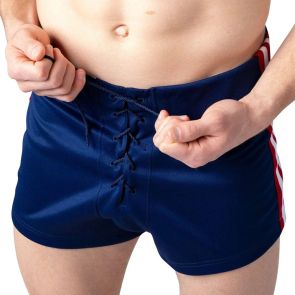 BIKE Football Cut Off Short BAM206 Navy