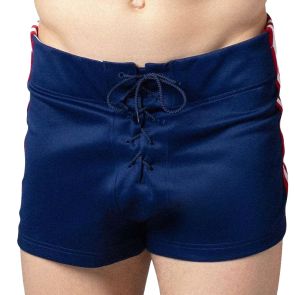 BIKE Football Cut Off Short BAM206 Navy