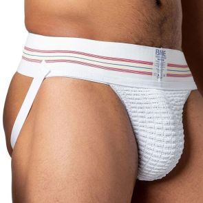 BIKE Original #10 Jockstrap BAS306 White