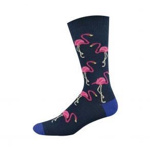 Bamboozld Mens Big Flamingo Sock BBS17FLAM Ink