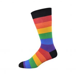 Bamboozld Mens Rainbow Proud Sock BBS17PROUD Assorted