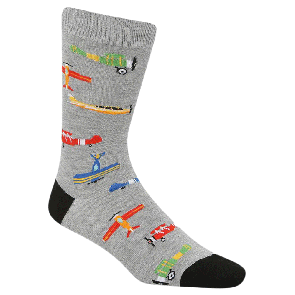 Bamboozld Mens Mile High Club BBS22MILEHIGHCLUBR Grey
