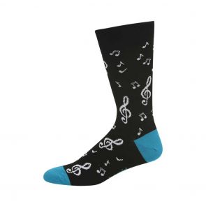 Bamboozld Mens Beethoven Sock BBW20BEETHOVEN Black