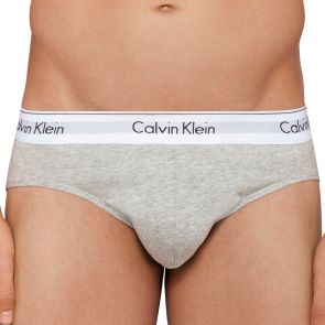 Calvin Klein Modern Cotton Stretch 2 Pack Hip Brief NB1084 Grey/Black