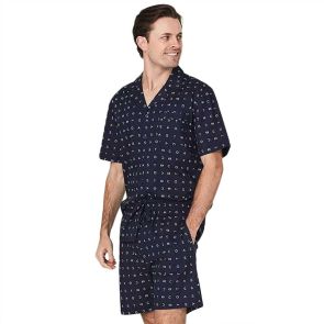 Coast Clothing Signature Essential Button Up PJ Set 19CCS338 Navy