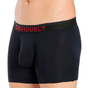 Obviously FreeMan Boxer Brief 3 Inch Leg C00 Black