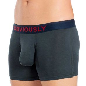 Obviously FreeMan Boxer Brief 3 Inch Leg C00 Ash