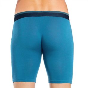 Obviously Freeman 9 Inch Leg Boxer Brief C01 Pacific