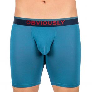 Obviously Freeman 6 Inch Leg Boxer Brief C09 Pacific